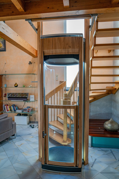 myhomelift vorne mit folie holzoptik unten