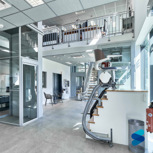 Lift-Zentrum Karlsruhe mit Aufzug