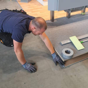 Techniker Ausmessung