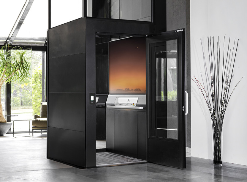 aritco homelift access innen metallschacht 1