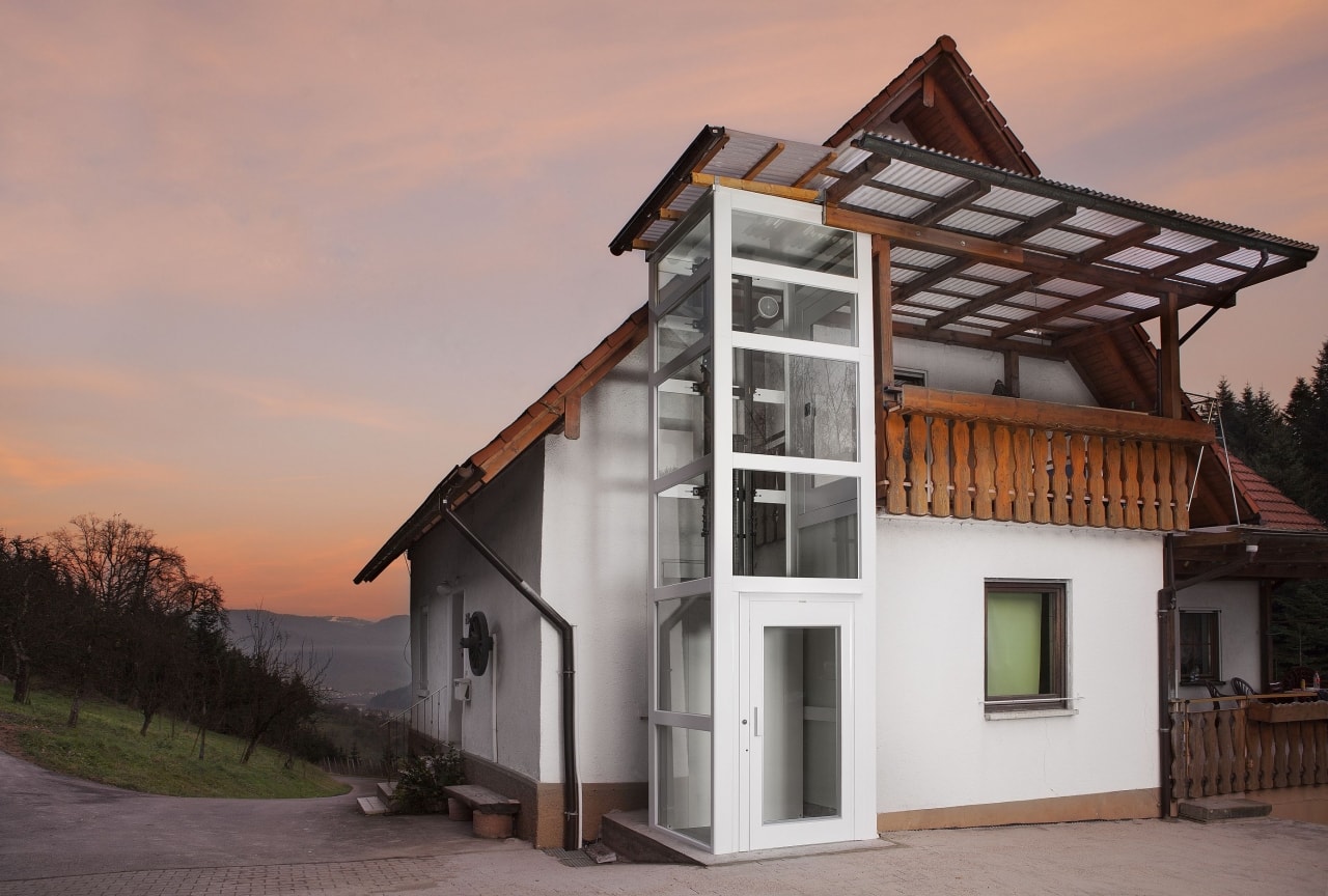 der homelift begeistert mit seinem design