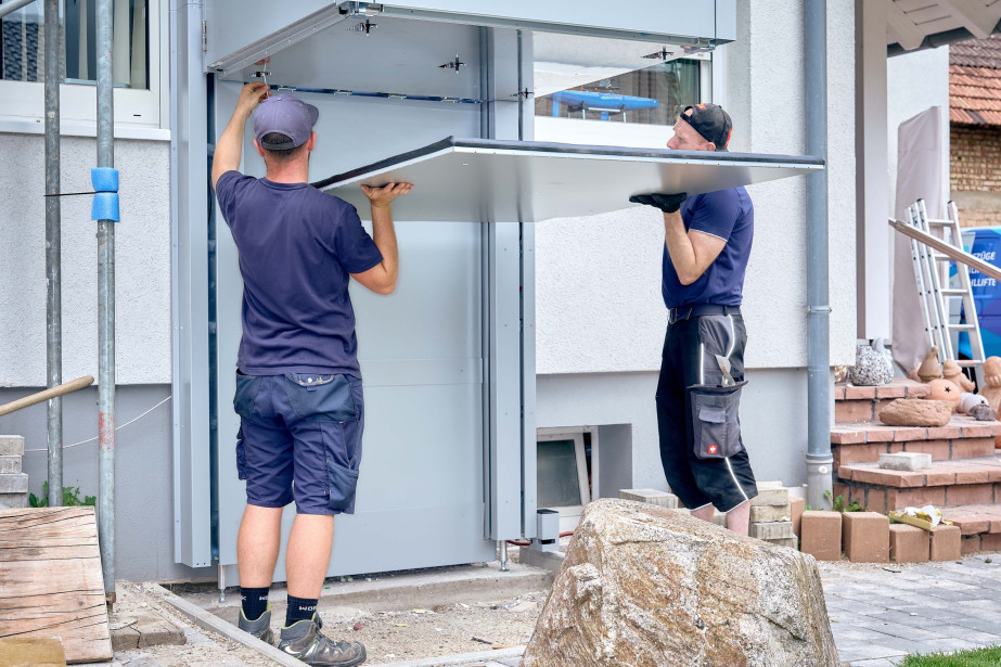 montage kabinenlift karlsruhe