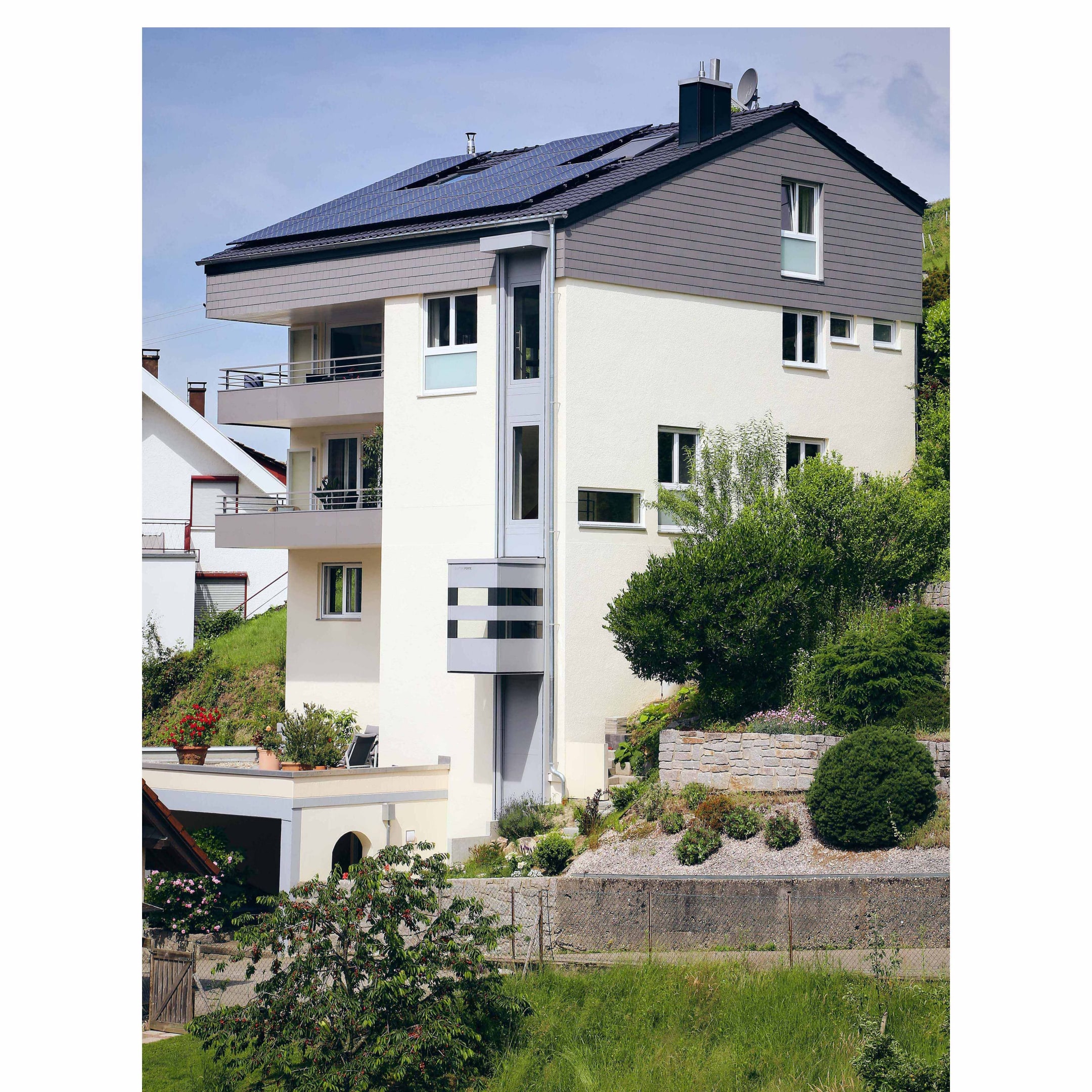 ascendor kabinenaufzug homelift aussen 2