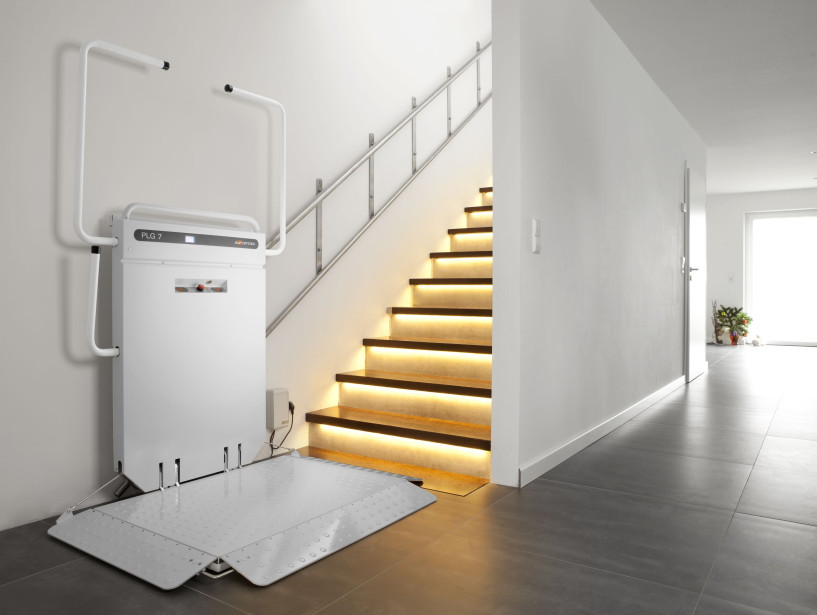 ascendor plg7 plattformlift aussen