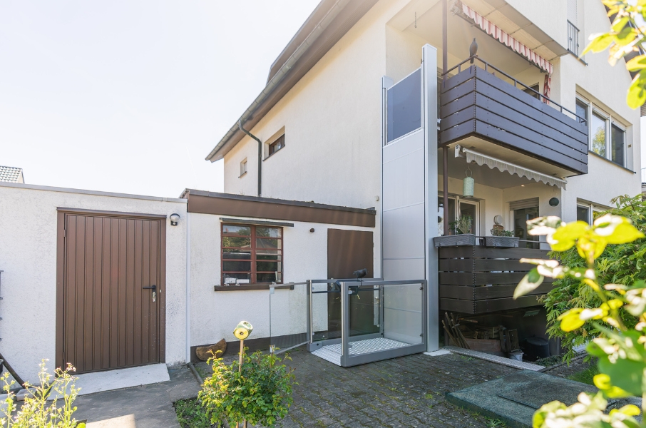 una porte hebelift einbau stufenlos